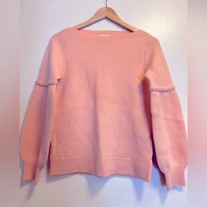 Club Monaco cashmere blend boat neck sweater